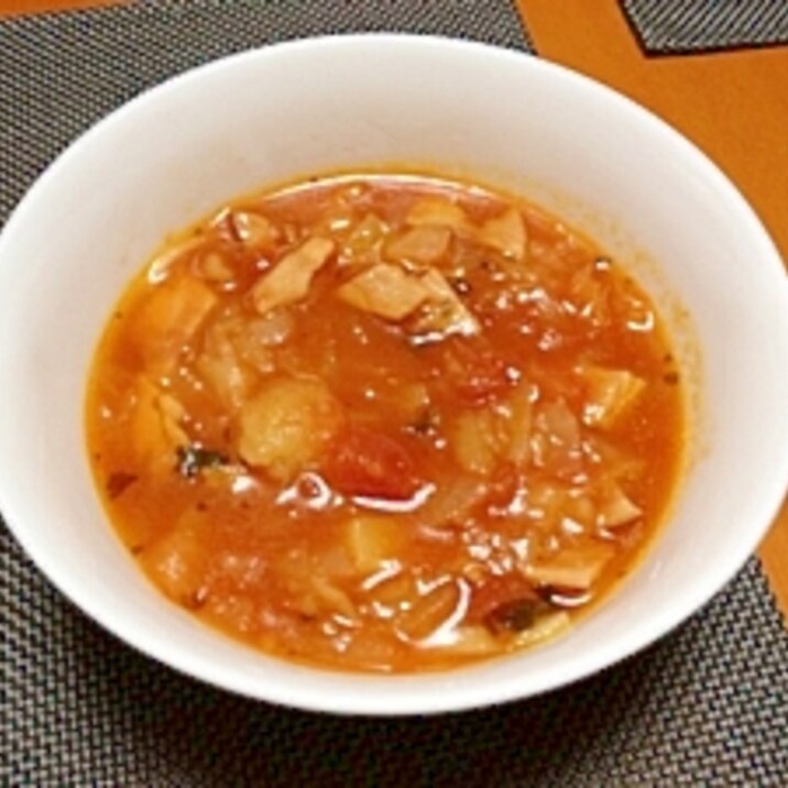 野菜たっぷりミネストローネスープ